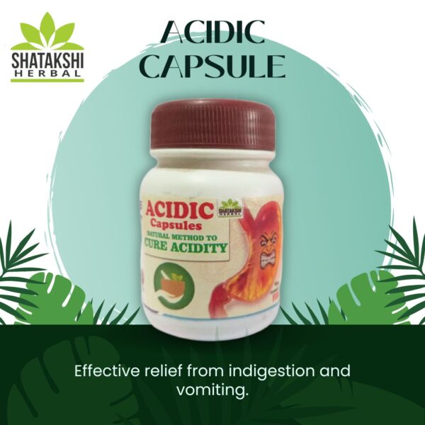 ACIDIC CAPSULES